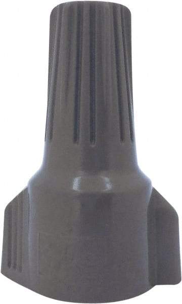 Ideal - 2, 18 to 3, 10 AWG, 600 Volt, Weatherproof, Wing Twist on Wire Connector - Gray & Red, 221°F - Apex Tool & Supply
