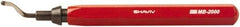 Shaviv - 1 Piece High Speed Steel Blade Hand Deburring Tool Set - E100 Blades, For Hole Edge, Straight Edge - Apex Tool & Supply