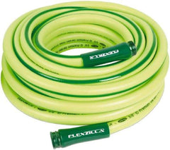 Legacy - 50' Long Garden Hose - 5/8" Diam, 3/4" GHT, Hybrid Polymer, 150 psi, All Season, Green - Apex Tool & Supply