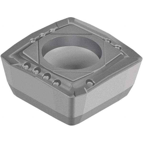 Walter - P4848 E57 Grade WKP35S Carbide Indexable Drill Insert - TiCN/Al2O3/TiN Finish, Square, 17.5mm Inscribed Circle - Apex Tool & Supply