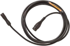 Fluke - Black Electrical Test Equipment Auxiliary Cable - Use with Fluke 1730 Energy Loggers - Apex Tool & Supply