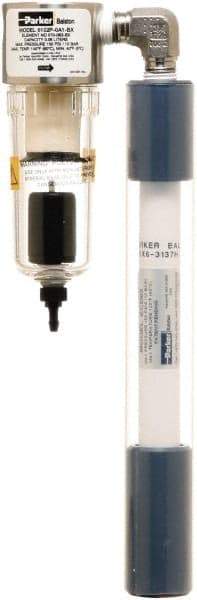 Parker - 0.6 CFM, 4 Cubic Ft. Electrical Enclosure Cabinet Dryer - For Use with 0 to 4 Cubic Ft. Cabinet Size Range - Apex Tool & Supply