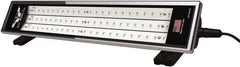 O.C. White - 24 VDC, 36 Watt, Linear Machine Light - Direct Mount, Magnetic Mount, 12 Ft. Cord, IP67, 19 Inch Tube, Integrated Ballast, Black - Apex Tool & Supply