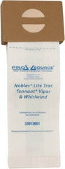 PRO-SOURCE - Meltblown Polypropylene & Paper Vacuum Bag - For Nobles Lite Trac, Tennant Viper & Whirlwind, Blue Star 16 Dual Motor Vac & V-HDU-14 - Apex Tool & Supply