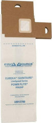 PRO-SOURCE - Meltblown Polypropylene & Paper Vacuum Bag - For Eureka LiteSpeed Models 5700-5739 & 5800-5839 & Powr-Flite PF82HF Uprights - Apex Tool & Supply