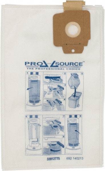 PRO-SOURCE - Meltblown Polypropylene & Paper Vacuum Bag - For Karcher/Tornado Models CV30/1 & CV38/1 CleanBreeze - Apex Tool & Supply