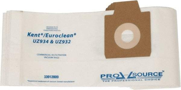 PRO-SOURCE - Meltblown Polypropylene & Paper Vacuum Bag - For Euroclean UZ934 & UZ932 Canisters - Apex Tool & Supply