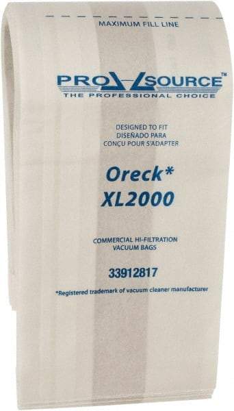 PRO-SOURCE - Paper Vacuum Bag - For Oreck XL2000, XL2000RHB, XL8000, XL9000, XL2000, XL2000RHB, XL2000RSB - Apex Tool & Supply