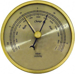 General - Inches of Hg/mbar Scale, Barometer - Apex Tool & Supply