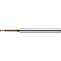 Ball End Mill: 2 Flute, Solid Carbide 130 mm OAL, Hardmax Coated, Series HTNB