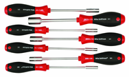 7 Piece - 5.0 - 13.0mm - SoftFinish® Cushion Grip Metric Nut Driver Set - Apex Tool & Supply