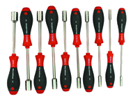 10 Piece - 3/16 - 5/8 - SoftFinish® Cushion Grip Inch Nut Driver Set - Apex Tool & Supply