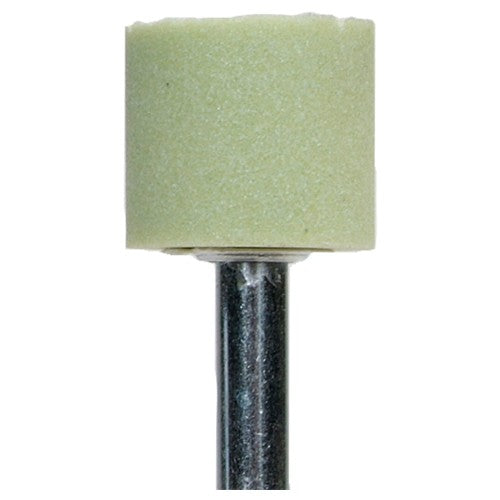 3/4″ × 3/4″ 1/4″ Spindle Quantum Mounted Point A39 80 Grit Ceramic Alumina - Apex Tool & Supply
