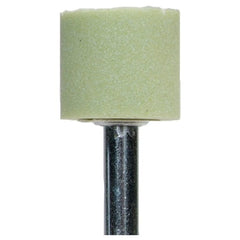 3/4″ × 3/4″ 1/4″ Spindle Quantum Mounted Point A39 80 Grit Ceramic Alumina - Apex Tool & Supply