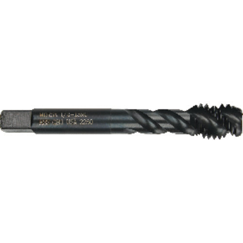 ‎1/4″ - 20 NC 3-Flute, H5 Semi-Bottoming Series/List # 2091 Spiral Flute Tap - Apex Tool & Supply