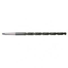 25.25mm Dia. - Cobalt 3MT GP Taper Shank Drill-118° Point-Surface Treated - Apex Tool & Supply