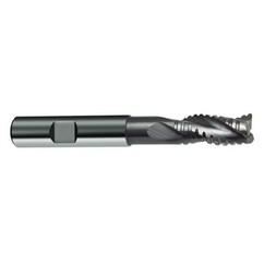 3mm Dia. - 57mm OAL - 3 FL Variable Helix Bright Carbide End Mill - Apex Tool & Supply