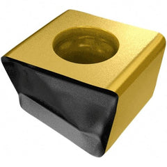 Iscar - HTP LNMT0604 ER Grade IC808 Carbide Milling Insert - TiAlN/AlTiN/TiN Finish, 0.269" Thick, 0.024" Corner Radius - Apex Tool & Supply