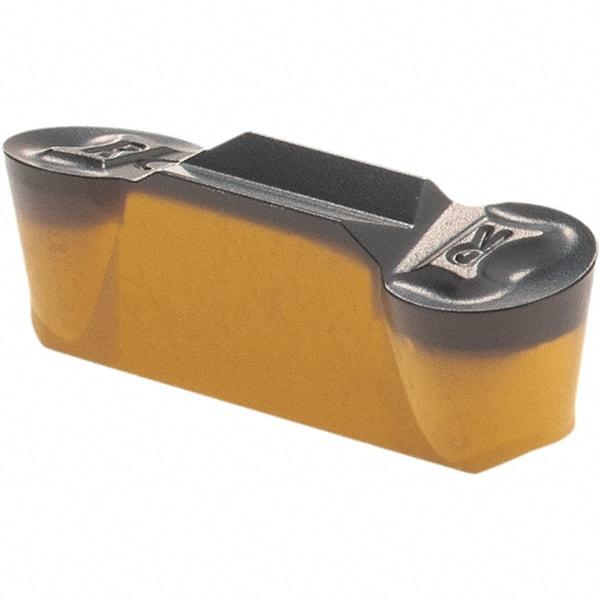 Iscar - 6030HFPR Grade IC8250, 6mm Cutting Width Carbide Grooving Insert - 3mm Max Depth of Cut, Right Hand, 3mm Corner Radius, TiCN/Al2O3/TiN Finish - Apex Tool & Supply