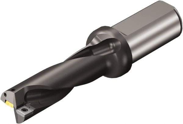 Sandvik Coromant - 156mm Max Drill Depth, 4xD, 39mm Diam, Indexable Insert Drill - 40mm Shank Diam, 40 Cylindrical Shank - Apex Tool & Supply