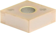 Sumitomo - 4NC-CNGA431 Grade BNC160 PCBN Turning Insert - TiN Finish, 80° Diamond, 1/2" Inscr Circle, 3/16" Thick, 1/64" Corner Radius - Apex Tool & Supply