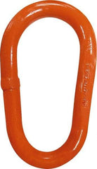 CM - 100 Grade Powder Coated Steel Pear Shape Master Link - 2-1/4" Diameter, 182,000 Lb Load Limit - Apex Tool & Supply