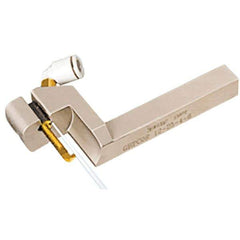 Iscar - GHPCO, Right Hand Cut, 12mm Shank Height x 12mm Shank Width, Neutral Rake Indexable Turning Toolholder - 102mm OAL, Series PICCOCUT - Apex Tool & Supply