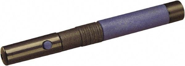Quartet - Rubber & Metal Pen Size Laser Pointer - Blue, 2 AAA Batteries Included - Apex Tool & Supply