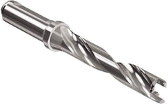 Seco - 15 to 15.99mm Diam, 5xD, 80mm Max Depth, 5/8" Shank Diam, 3.551" Flute, 6.031" OAL, Replaceable Tip Drill - SD405 Toolholder, Series Crownloc Plus - Apex Tool & Supply