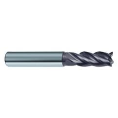 10mm Dia. - 80mm OAL - 3 FL Variable Helix Bright Carbide End Mill - Apex Tool & Supply