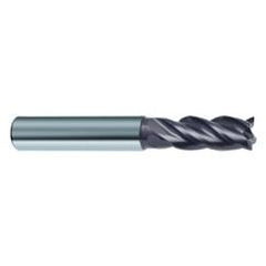 10mm Dia. - 80mm OAL - 3 FL Variable Helix Bright Carbide End Mill - Apex Tool & Supply