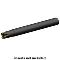 Kennametal - 3/4" Cutting Diam, 3/4" Shank Diam, Straight Shank Indexable Copy End Mill - 3 Inserts, XPLT0603 Insert, C7792VXP06CA.75Z3R6.1 Toolholder - Apex Tool & Supply