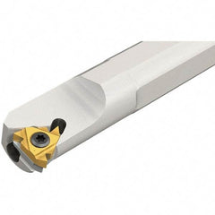 Iscar - Internal Thread, Right Hand Cut, 3/4" Shank Width x 3/4" Shank Height Indexable Threading Toolholder - 7" OAL, Various Insert Compatibility, SI Toolholder, Series IscarThread - Apex Tool & Supply