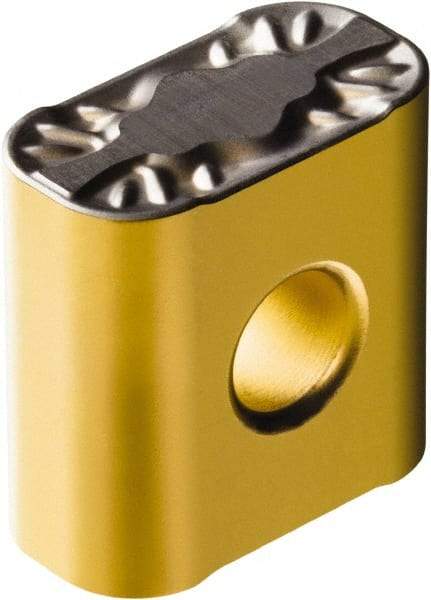 Sandvik Coromant - LNMX3019 PM Grade 4215 Carbide Turning Insert - TiCN/AI2O3/TiN Finish, 90° Rectangle, 3/4" Thick, 4mm Corner Radius - Apex Tool & Supply