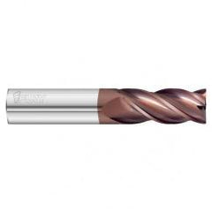 25mm Dia. x 125mm Overall Length 4-Flute 3mm C/R Solid Carbide SE End Mill-Round Shank-Center Cut-FC20 - Apex Tool & Supply