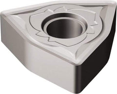 Sandvik Coromant - WNMG433 SMR Grade H13A Carbide Turning Insert - 80° Trigon, 1/2" Inscr Circle, 3/16" Thick, 3/64" Corner Radius - Apex Tool & Supply