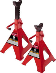 Sunex Tools - 6 Ton Load Capacity Ratcheting Jack Stand - 15-3/4 to 24" High, 11-1/2" Base Width - Apex Tool & Supply