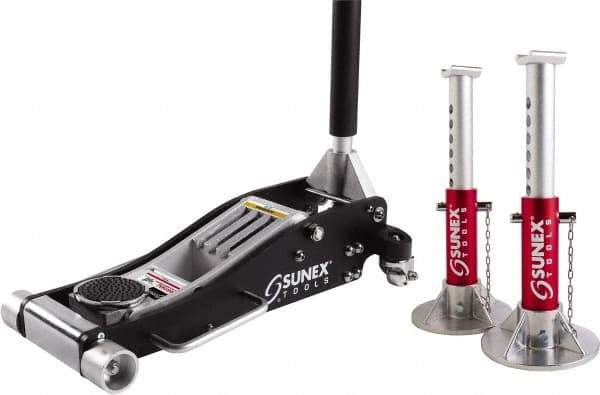 Sunex Tools - 6,000 Lb Capacity Jack Stand - 3-1/2 to 19-3/8" High - Apex Tool & Supply
