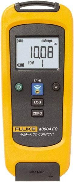 Fluke - A3004FC, Digital Wireless Clamp Meter with 0.1772" Clamp On Jaws - Measures Current - Apex Tool & Supply
