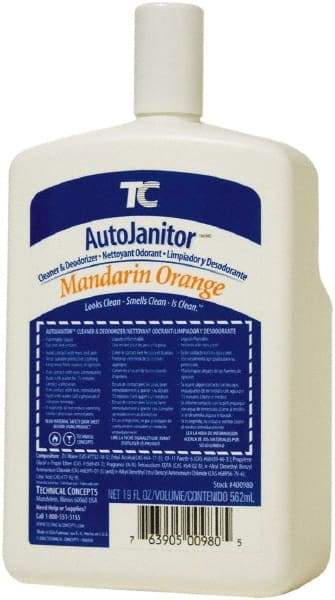 Technical Concepts - 562ml Mandarin Orange Automatic Urinal & Toilet Cleaner Dispenser Refills - For Use with 1793506, 1793507 - Apex Tool & Supply