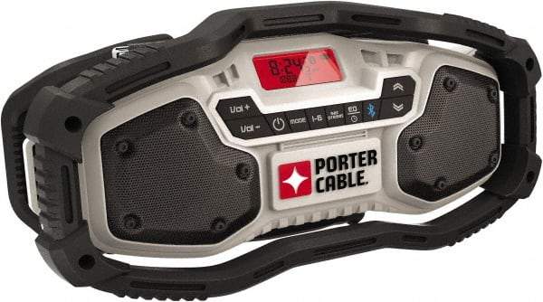 Porter-Cable - LED Worksite Radio - Powered by 120V AC 12V, 20V Max Batteries - Apex Tool & Supply