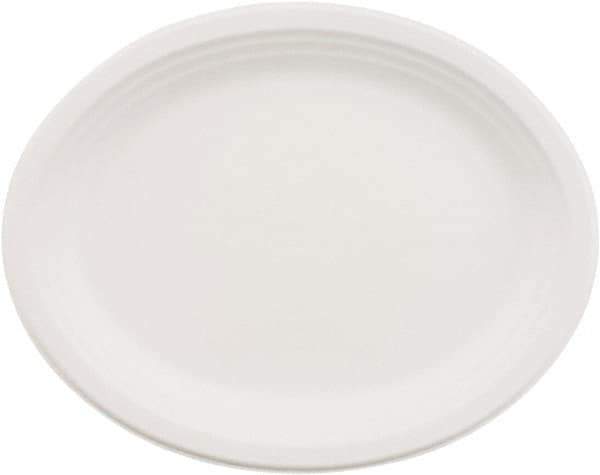 Chinet - Chinet Paper Dinnerware, Oval Platter, 9-3/4 x 12-1/2 - White - Apex Tool & Supply