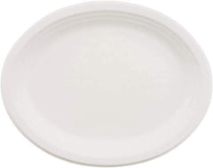 Chinet - Chinet Paper Dinnerware, Oval Platter, 9-3/4 x 12-1/2 - White - Apex Tool & Supply