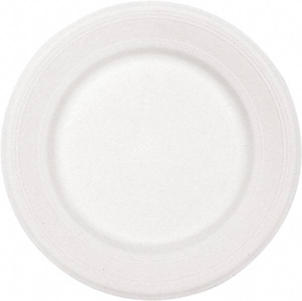 Chinet - Chinet Dinnerware Plate, 10-1/2" - White - Apex Tool & Supply