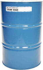 Master Fluid Solutions - Trim E925, 54 Gal Drum Emulsion Fluid - Water Soluble, For Cutting, Drilling, Sawing, Grinding - Apex Tool & Supply