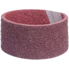 Norton - 2-3/4" Wide x 15-1/2" OAL, Aluminum Oxide Abrasive Belt - Aluminum Oxide, Medium, Nonwoven, Cloth Backing - Apex Tool & Supply
