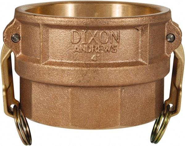 Dixon Valve & Coupling - 3/4" Brass Cam & Groove Suction & Discharge Hose Female Coupler Female NPT Thread - Part D, 3/4" Thread, 250 Max psi - Apex Tool & Supply
