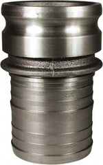 Dixon Valve & Coupling - 4" Ductile Iron Cam & Groove Suction & Discharge Hose Male Adapter Hose Shank - Part E, 100 Max psi - Apex Tool & Supply