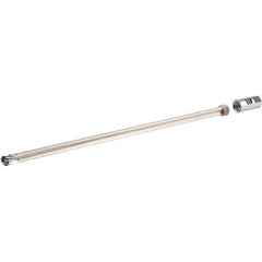 Iscar - 0.551 to 0.57" Diam, 31.6" Max Drill Depth, 0.63" Shank Diam, 33.622" OAL, Replaceable Tip Drill - HCP-IQ, ICG, ICK, ICK-2M, ICM, ICP, iCP-2M, QCP-2M Insert, 14 Seat Size, MNCNT Toolholder, Series SumoGun - Apex Tool & Supply