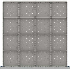 LISTA - 16-Compartment Drawer Divider Layout for 3.15" High Drawers - Apex Tool & Supply